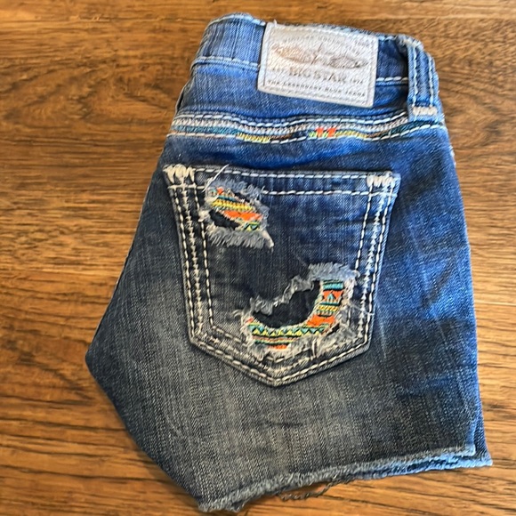 Big Star Pants - Big Star Liv Cutoff Jean Shorts
